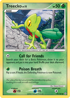Treecko - 79/90 - Pokemon TCG - Near Mint