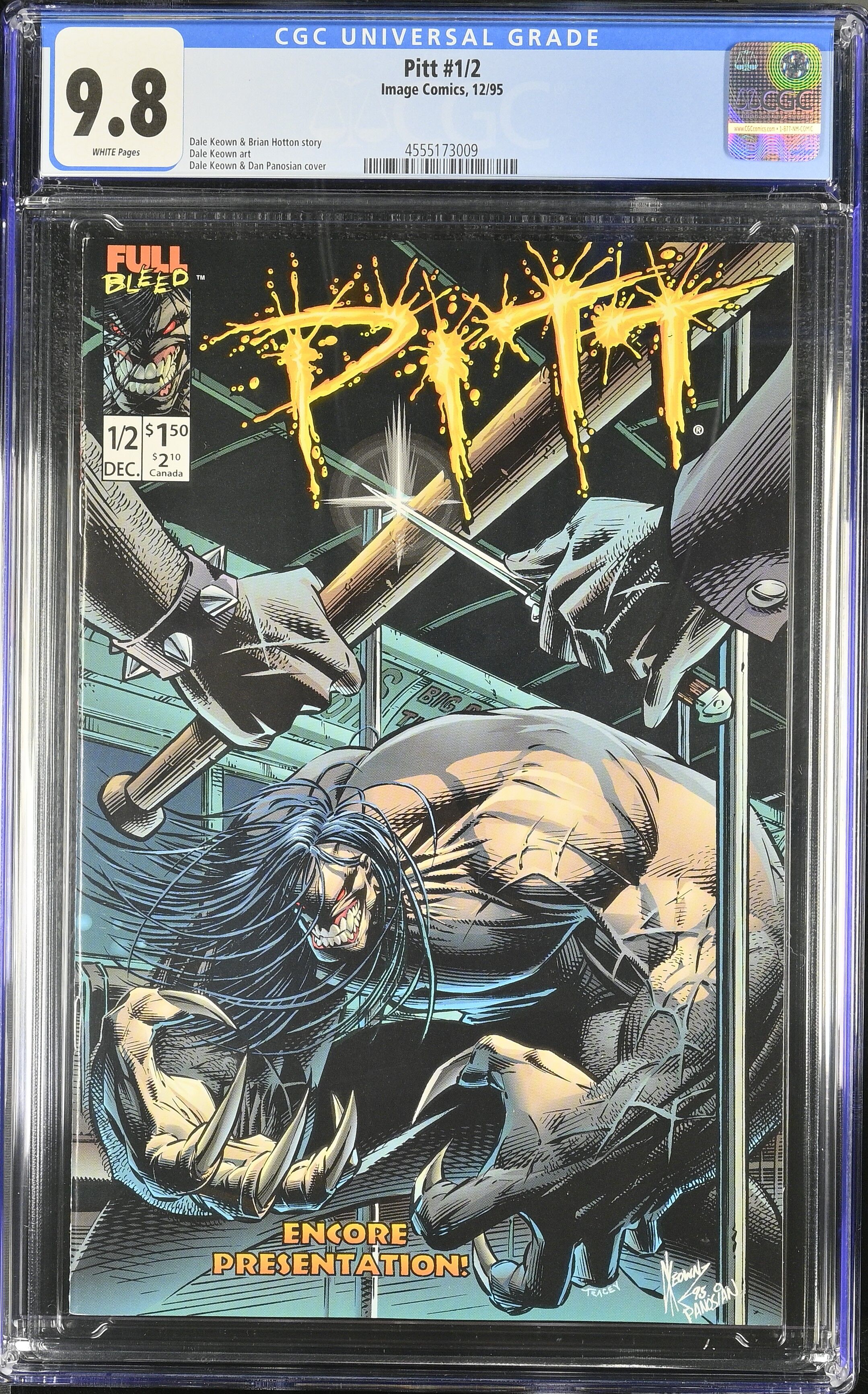 Pitt #1/2 CGC 9.8 Top Pop!