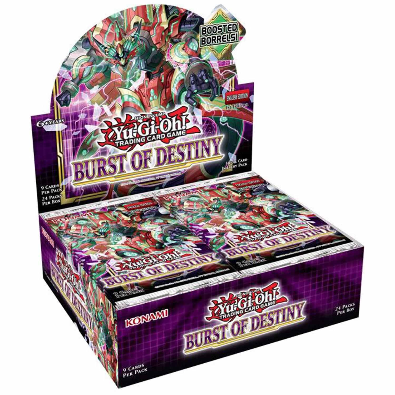 Burst of Destiny Booster Display - Yu-Gi-Oh! - EN