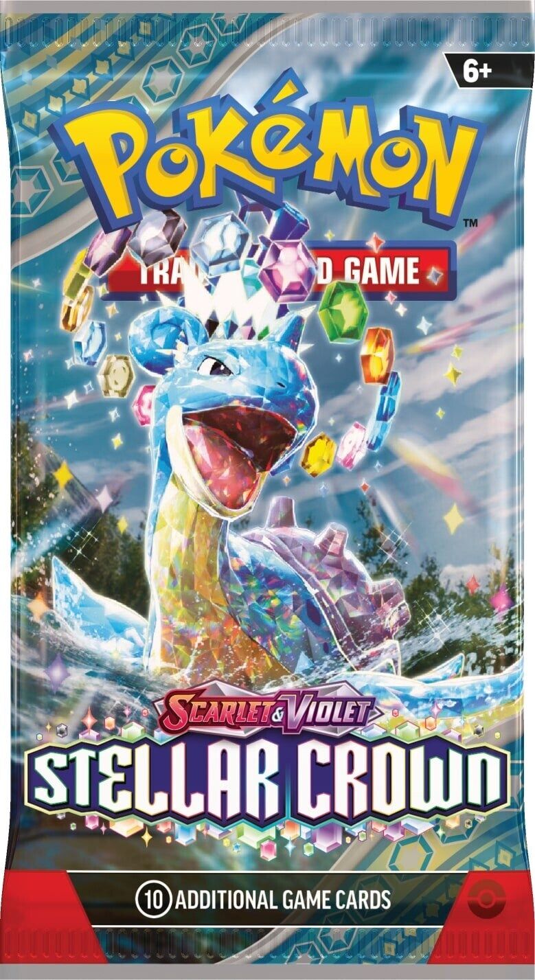 Pokémon TCG: Scarlet & Violet-Stellar Crown Booster Pack (10 Cards) - EN
