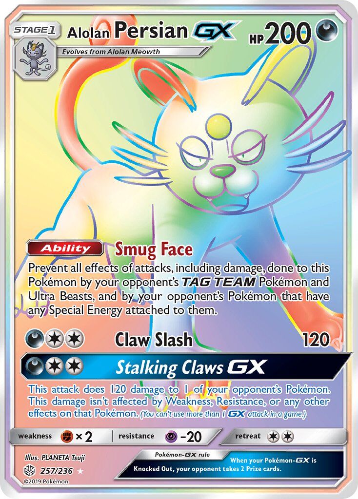 Alolan Persian-GX - 257/236 - EN Alolan Persian-GX - 257/236 - EN