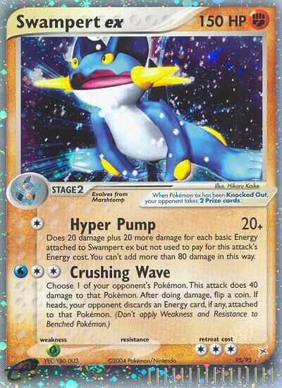 Swampert ex - 95/95 - EN Swampert ex - 95/95 - EN