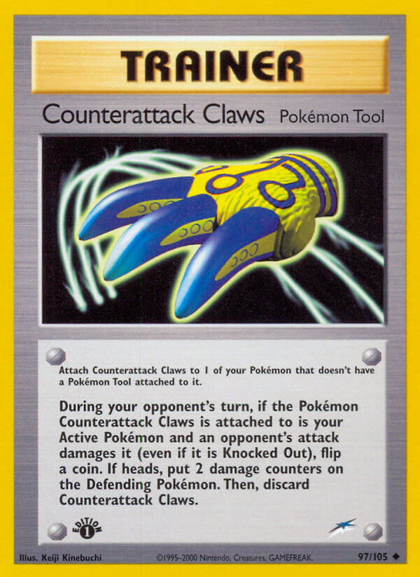 Counterattack Claws - 97/113 - 1st Edition - EN