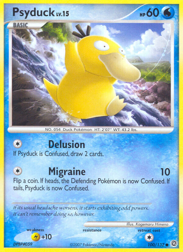 Psyduck - 100/132 - EN Psyduck - 100/132 - EN