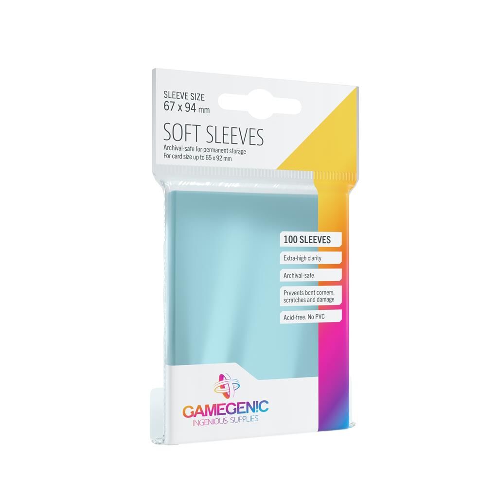 GAMEGEN!C - Clear - Soft Sleeves (100)