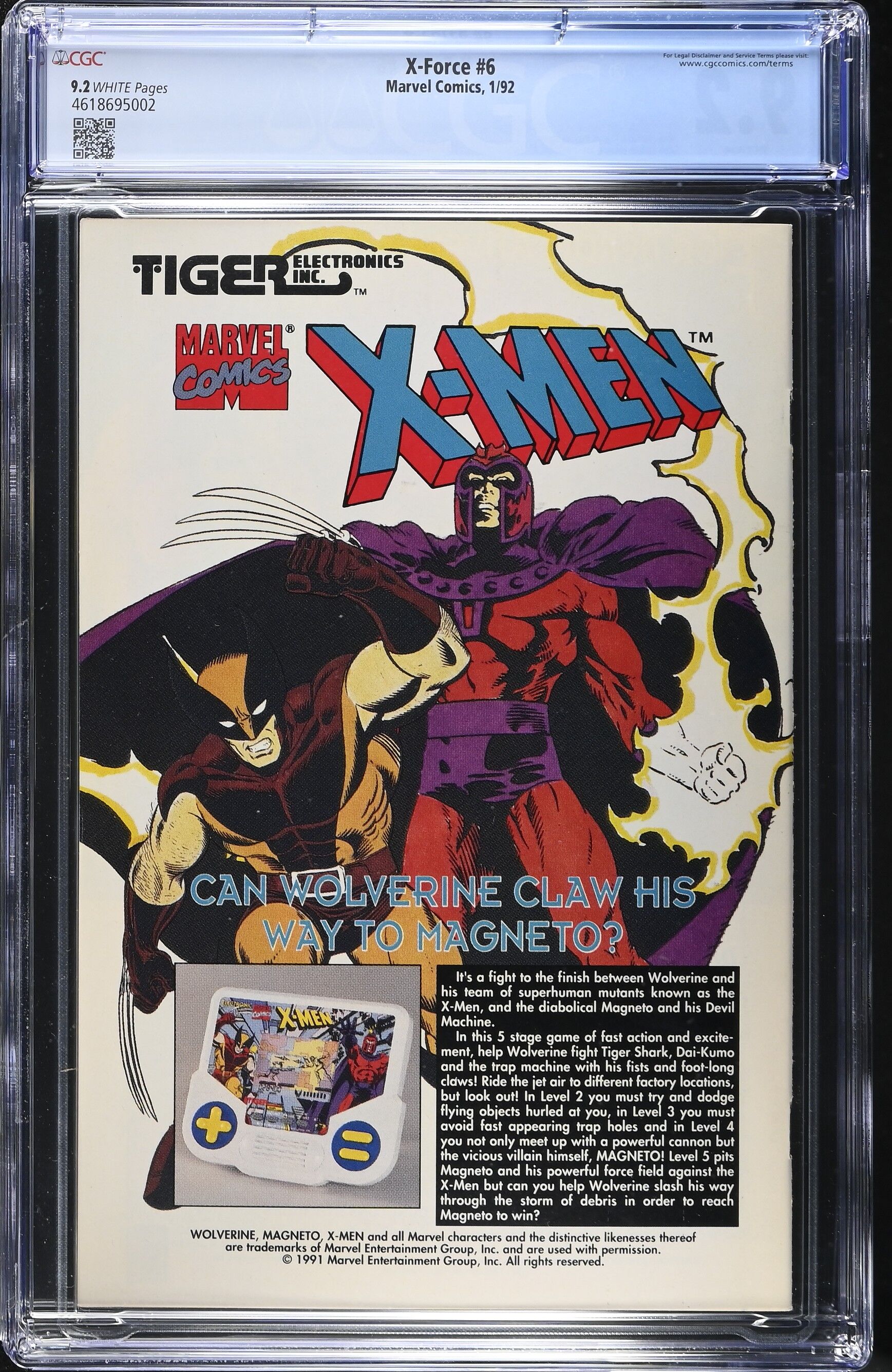 X-Force Issue 6 - CGC 9.2
