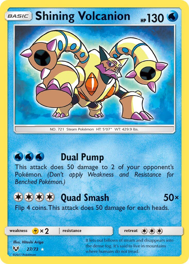 Shining Volcanion - 27/73 - EN Shining Volcanion - 27/73 - EN