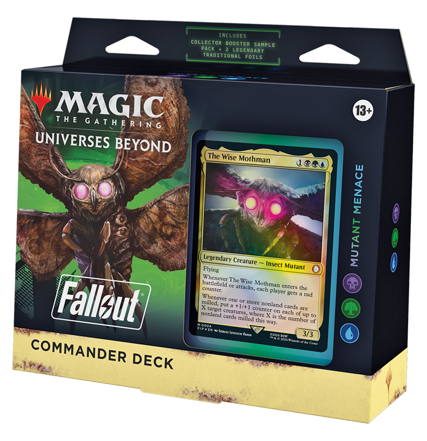 Universes Beyond: Fallout Commander Deck - Mutant Menace - Magic the Gathering - EN Universes Beyond: Fallout Commander Deck - Mutant Menace - Magic the Gathering - EN