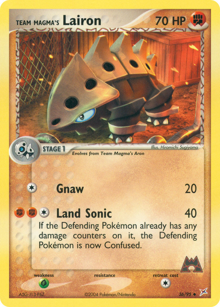 Team Magma’s Lairon - 36/95 - EN