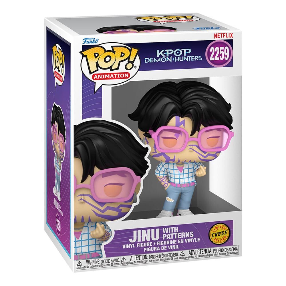 KPop Demon Hunters POP! #2259 Animation Vinyl Figur Jinu - Chase Variante 9 cm