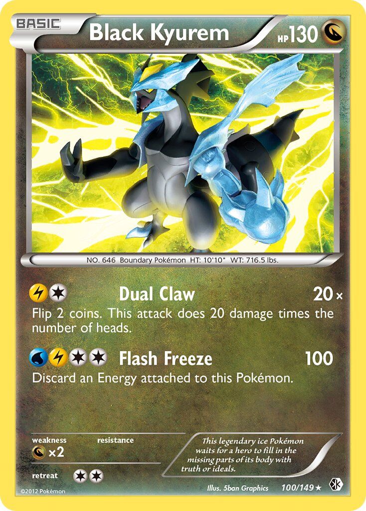 Black Kyurem - 100/149 - EN