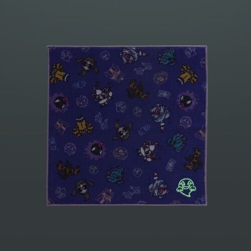 Ghost Blue Hand Towel - 25 x 25 cm