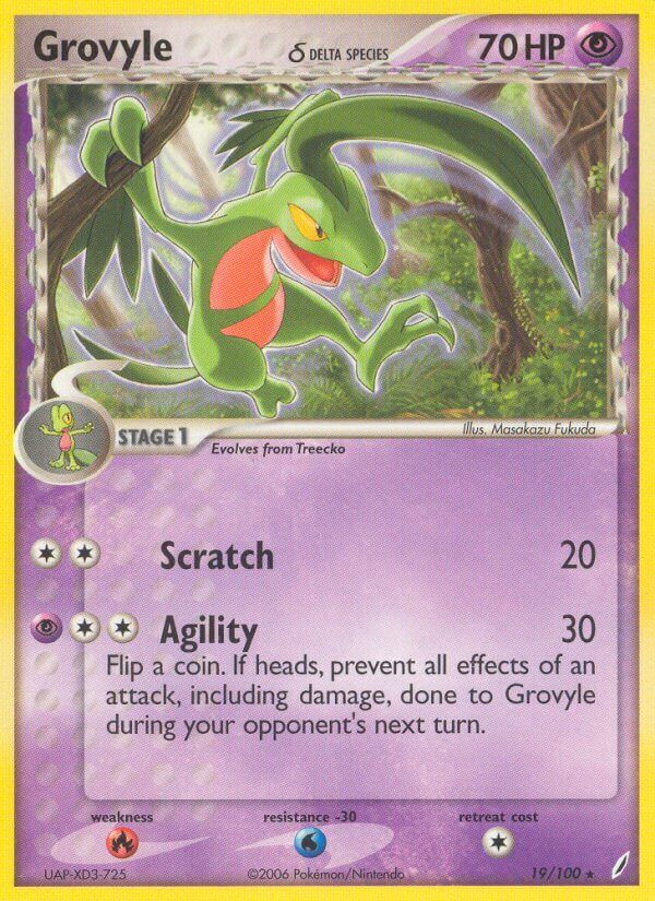 Grovyle - 19/100 - EN