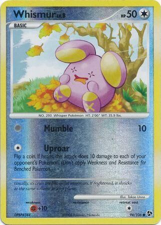 Whismur - 94/106 - Reverse Holo - EN Whismur - 94/106 - Reverse Holo - EN
