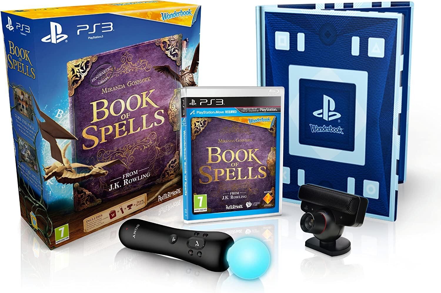 Wonderbook: Book Of Spells [Move Bundle] - OVP - PS3 - EN