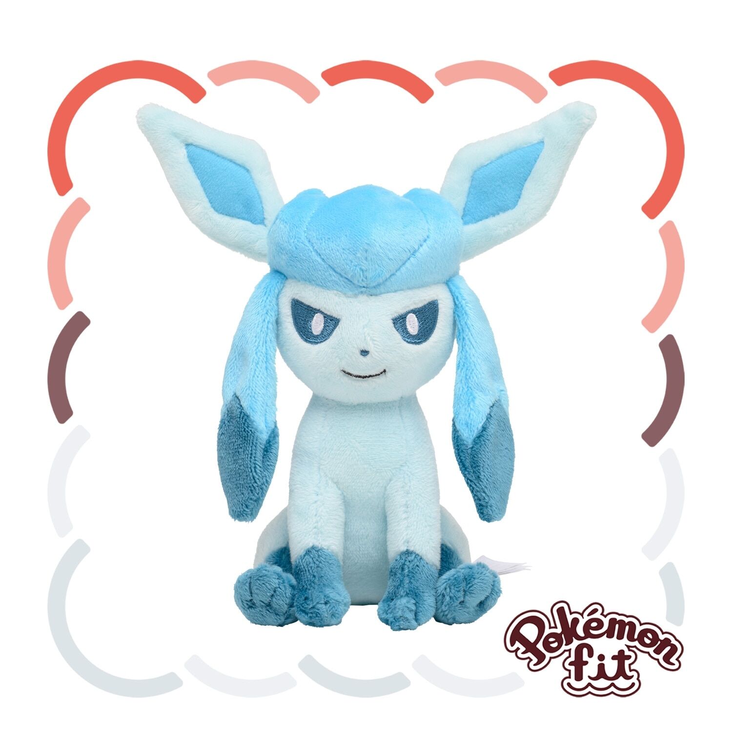 Glaceon Sitting Cuties Plush - 15.5 cm Glaceon Sitting Cuties Plush - 15.5 cm