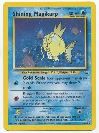 Shining Magikarp - 66/66 - Unlimited - EN