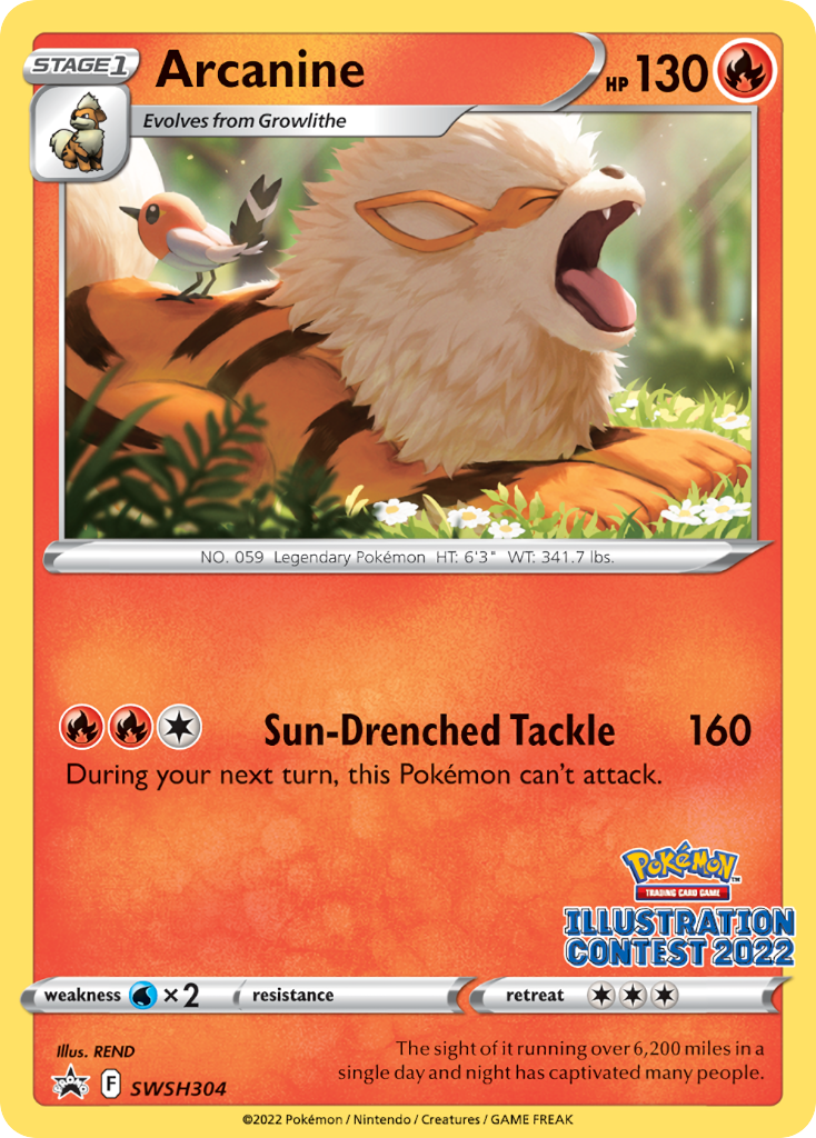 Arcanine - SWSH304/306 - EN