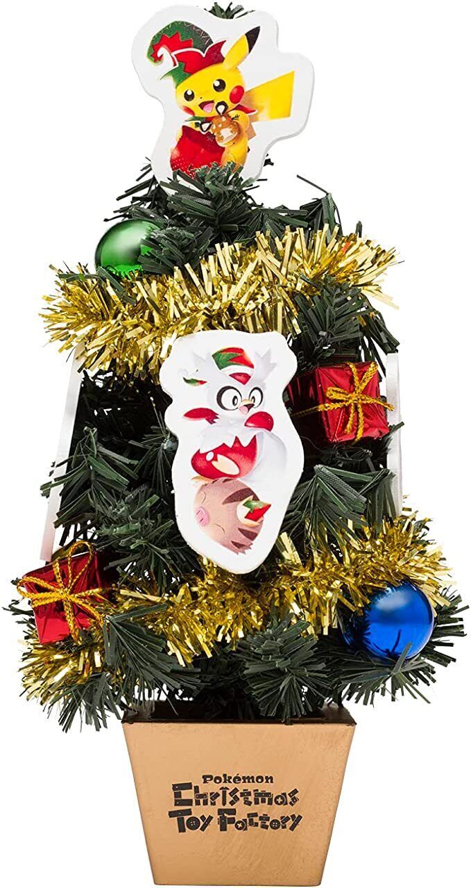 Pokémon Center Original Mini Tree Christmas Toy Factory