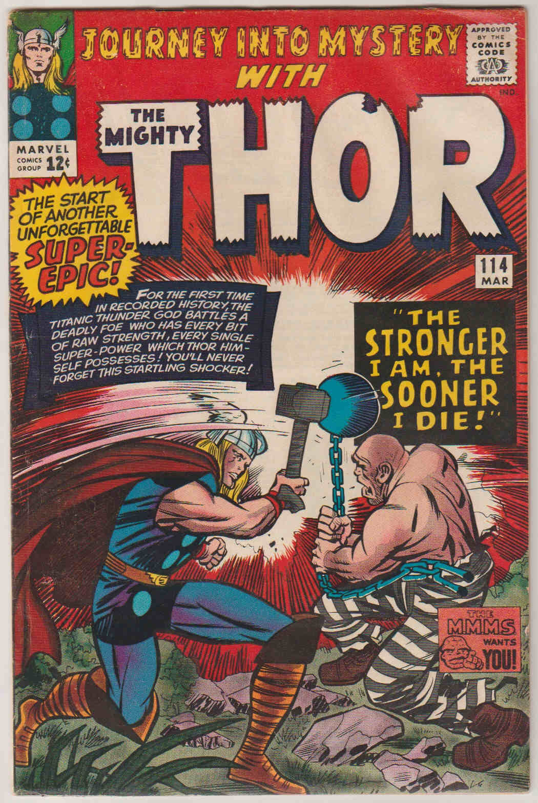 Journey into Mystery #114