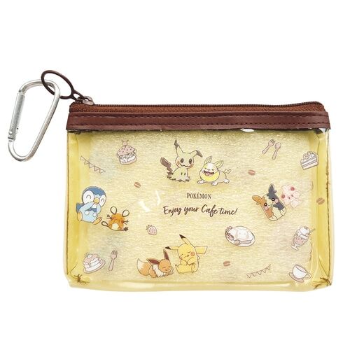Pokemon Mini-Tasche mit Karabiner/Café Pokemon Mini-Tasche mit Karabiner/Café