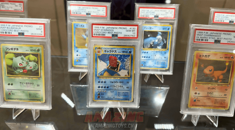 Komplette Snap-Promo-Kollektion inklusive Garados in PSA 10