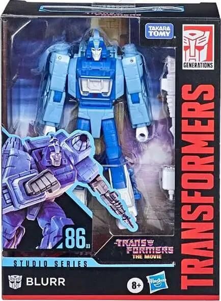 Transformers Generations Studio Series 86 Blurr Deluxe Action Figure