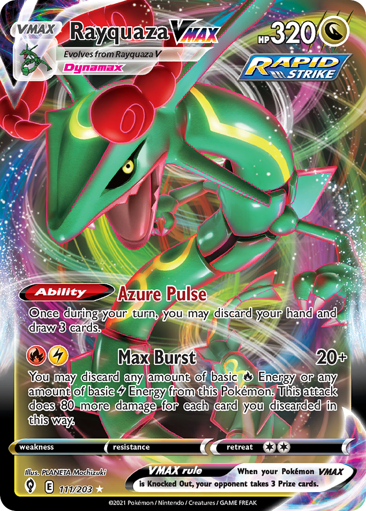 Rayquaza VMAX - 111/203 - EN