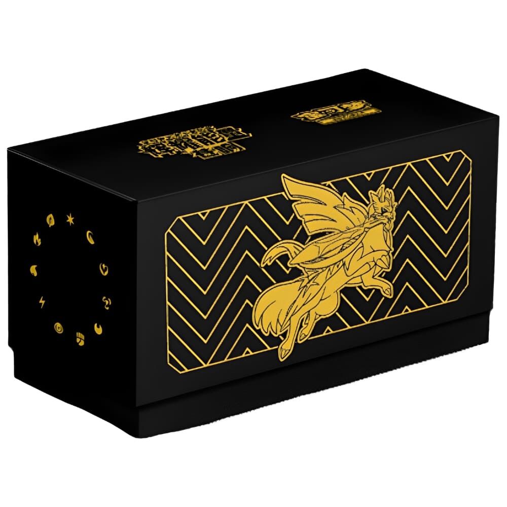 Pokémon TCG: S-Chinese Sword & Shield - Radiant Energy Black Gold Gift Box Zacian - CHN Pokémon TCG: S-Chinese Sword & Shield - Radiant Energy Black Gold Gift Box Zacian - CHN