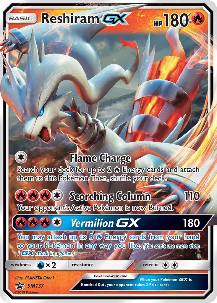 Reshiram-GX - SM137/SM137 - EN Reshiram-GX - SM137/SM137 - EN