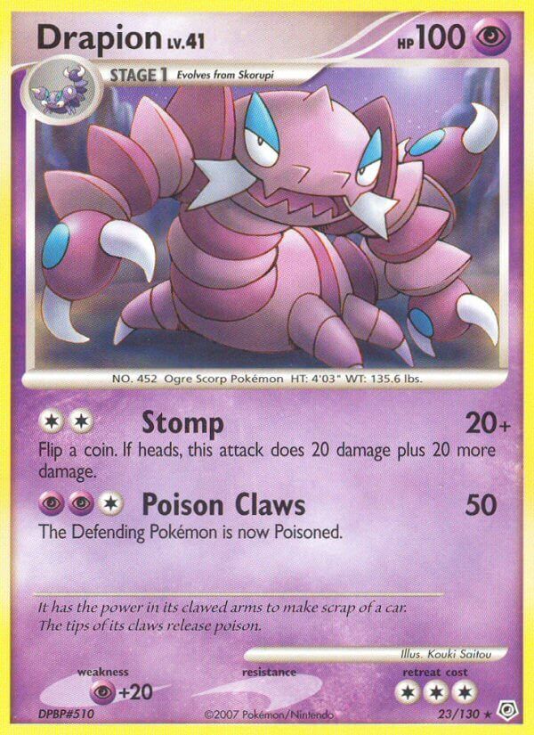Drapion - 23/130 - EN Drapion - 23/130 - EN