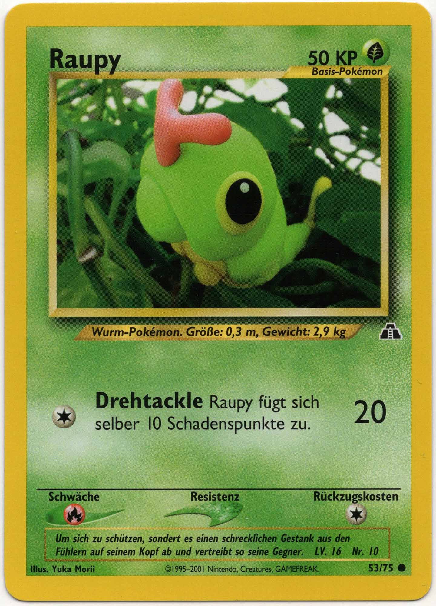 raupy-53-75-pok-mon-tcg Raupy - 53/75 - Pokémon TCG