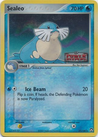 Sealeo - 37/108 - Reverse Holo - EN