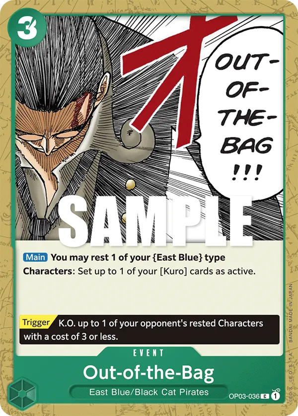 Out-of-the-Bag - OP03-036 Out-of-the-Bag - OP03-036