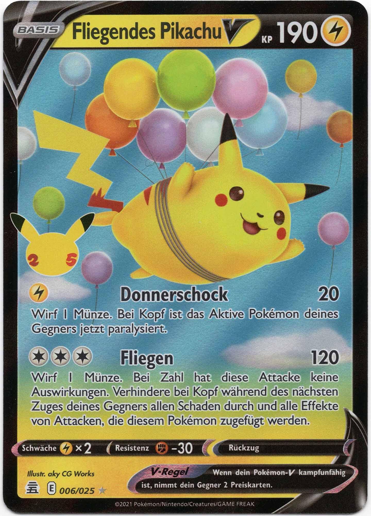 fliegendes-pikachu-v-006-025-pokemon-tcg-near-mint Fliegendes Pikachu V - 006/025 - Pokémon TCG - Near Mint