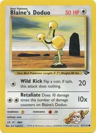 Blaine’s Doduo - 61/132 - Unlimited - EN Blaine’s Doduo - 61/132 - Unlimited - EN