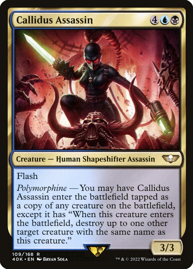 Callidus Assassin - 40K 109 - Normal - EN - NM