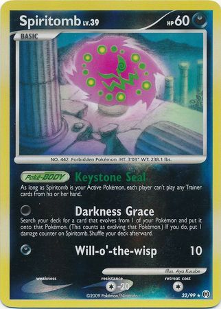 Spiritomb - 32/99 - Reverse Holo - EN Spiritomb - 32/99 - Reverse Holo - EN