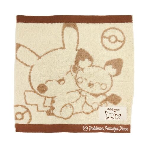 Pikachu & Pichu Hand Towel - 25 x 25 cm Pikachu & Pichu Hand Towel - 25 x 25 cm