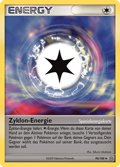 Zyklon Energie - 94/100 - Pokemon TCG - Near Mint