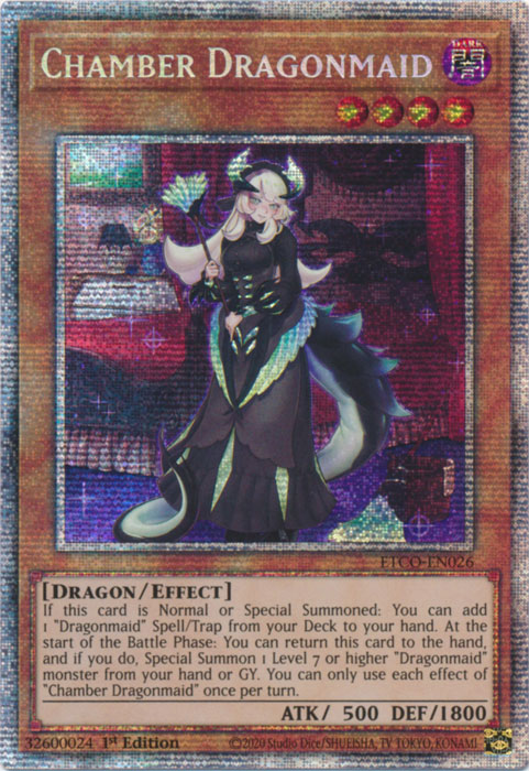Kammer-Drachenmädchen - ETCO-DE026 - Starlight Rare - 1. Auflage