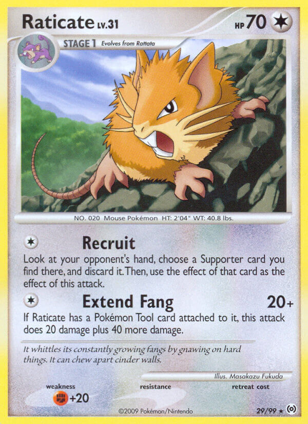 Raticate - 29/99 - EN Raticate - 29/99 - EN