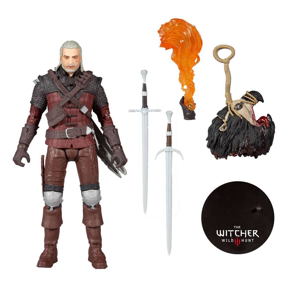 The Witcher 3: Wild Hunt Actionfigur Geralt of Rivia 18 cm