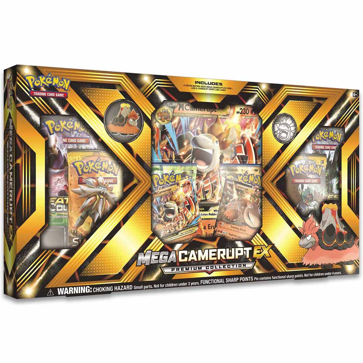 Pokémon Mega Camerupt EX Premium Collection Box