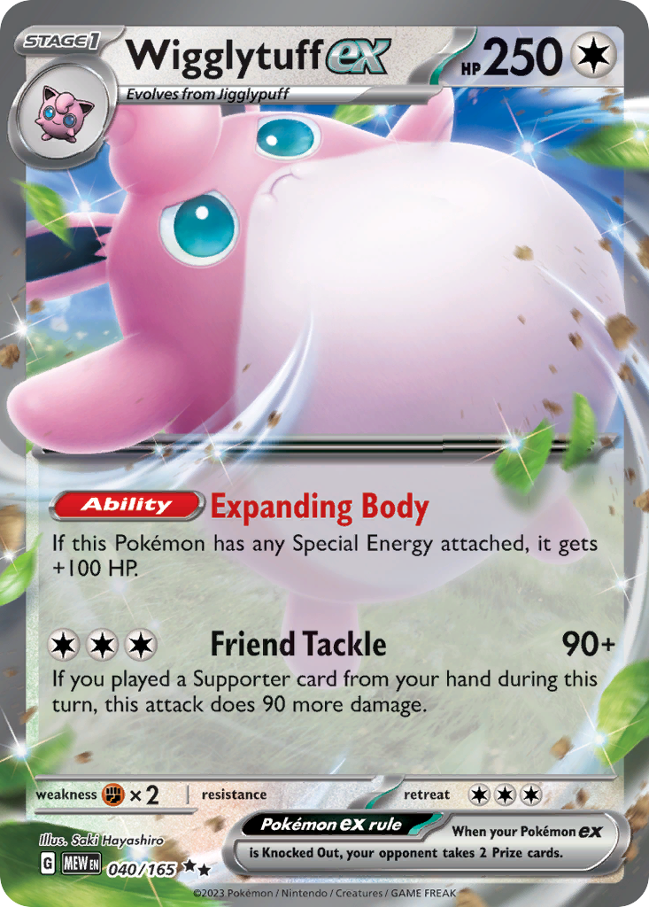 Wigglytuff ex - 040/207 - EN