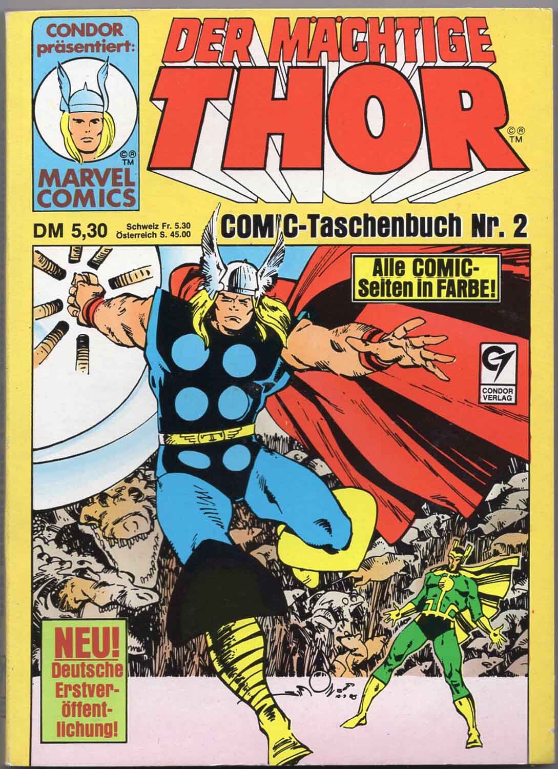 Thor Taschenbuch #2 - Zustand 1 Sehr Gut