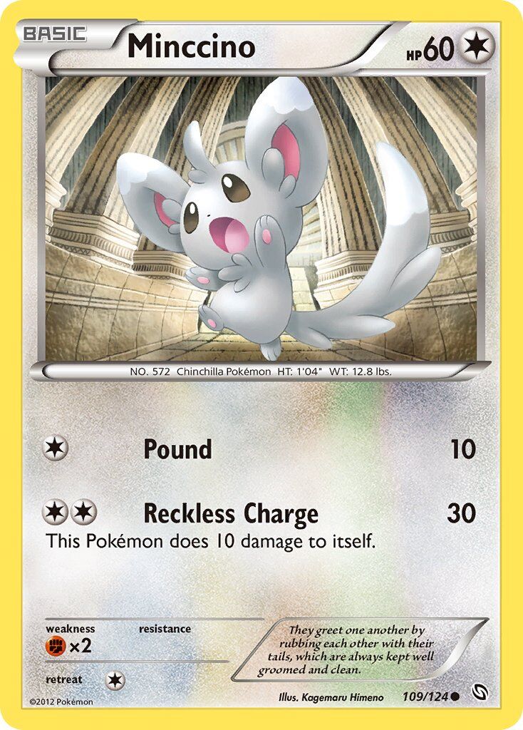 Minccino - 109/124 - EN