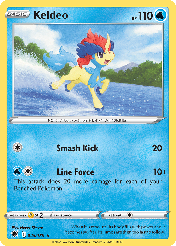 Keldeo - 045/189 - EN Keldeo - 045/189 - EN