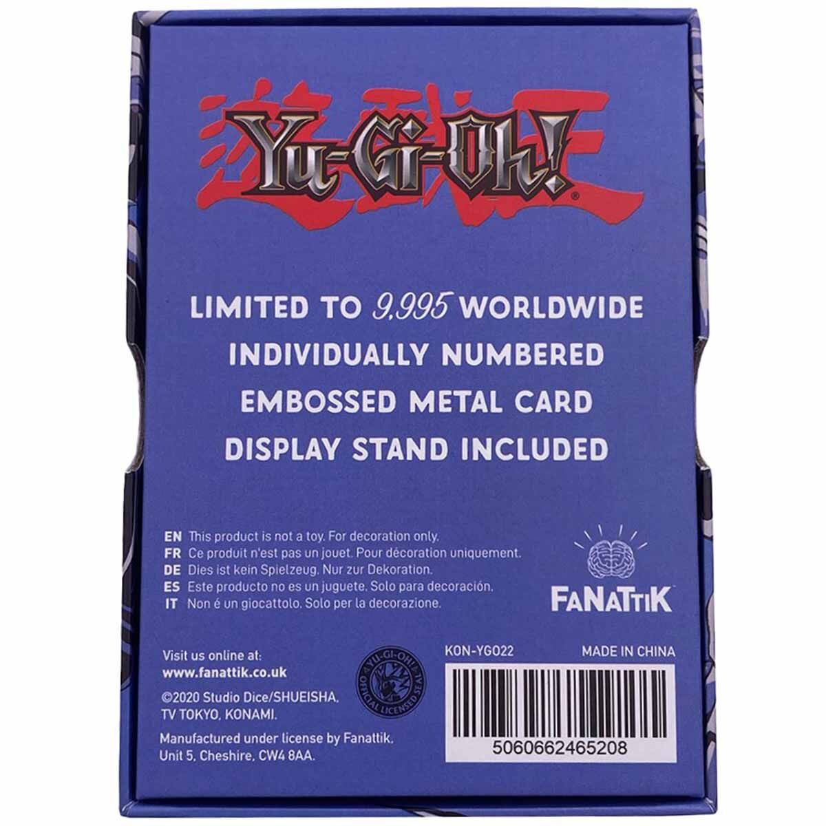 Yu-Gi-Oh! Blauäugiger weisser Drache Limited Edition Metallkarte