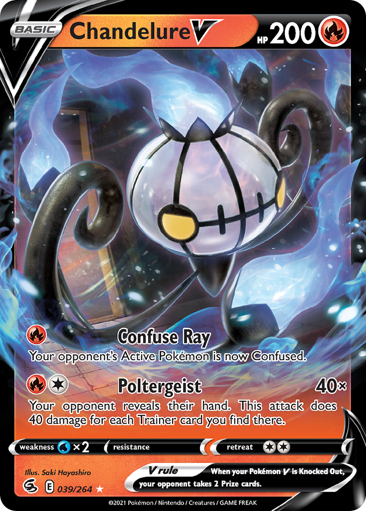 Chandelure V - 039/264 - EN